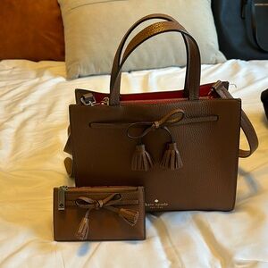 Kate Spade small Hayes bag and wallet